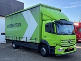 Minituur van Mercedes-Benz Atego 1218 Schuifzeilen / 280 hoog / 2018 / Euro6 / Airco / NL Truck / Zero emission zone toegestaan HT1187