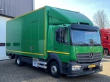 Minituur van Mercedes-Benz Atego 1018 / Euro6 / LBW Laadklep / 251.364 km / 2018 / Airco / Zijdeur / Trap / Camera / NL Truck / Toegang zero emission zone HT1189