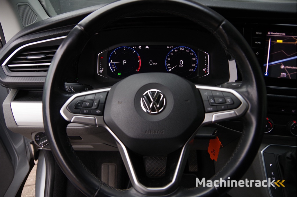 Volkswagen Transporter 2.0 TDI L2 BULLI, 150PK AUT. GLASSLOOK, LED, TREKHAAK, VIRTUAL, ADAPT. CRUISE, NAVI, AIRCO, PARKEERSENSOREN, CARPLAY, NL AUTO, NAP