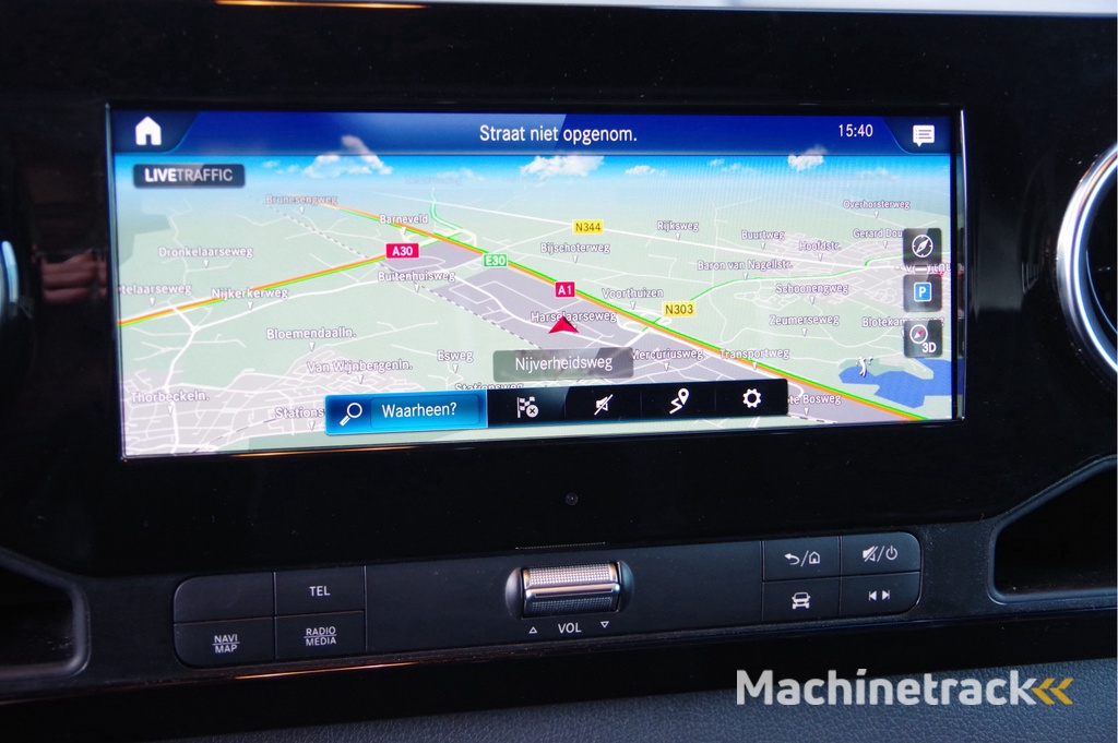 Mercedes-Benz Sprinter 516 2.2 CDI L3 BAKWAGEN, LAADKLEP, DUBBELLUCHT, MBUX 10.25'', NAVI, CRUISE, CLIMA