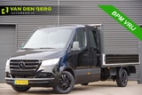 Minituur van Mercedes-Benz Sprinter 315 OPEN LAADBAK, AUT. L3, DC-7P, 3.5T TREKHAAK, CLIMA, DUBBELE CABINE