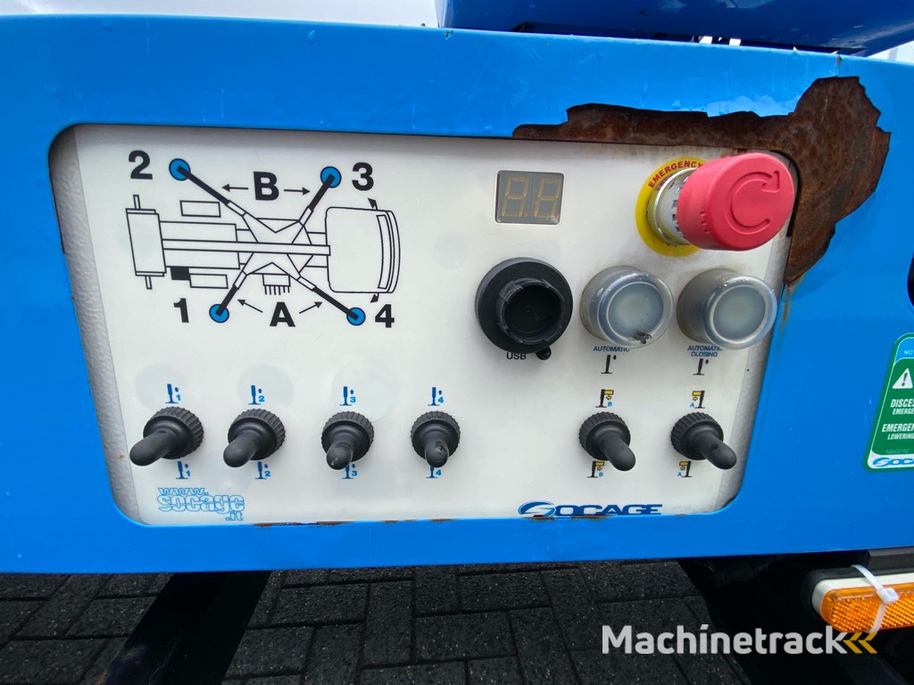 SOCAGE T420, Auto Hoogwerker, Nissan, 20 m.