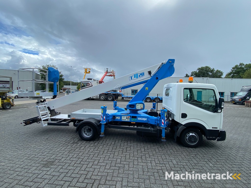 SOCAGE T420, Auto Hoogwerker, Nissan, 20 m.