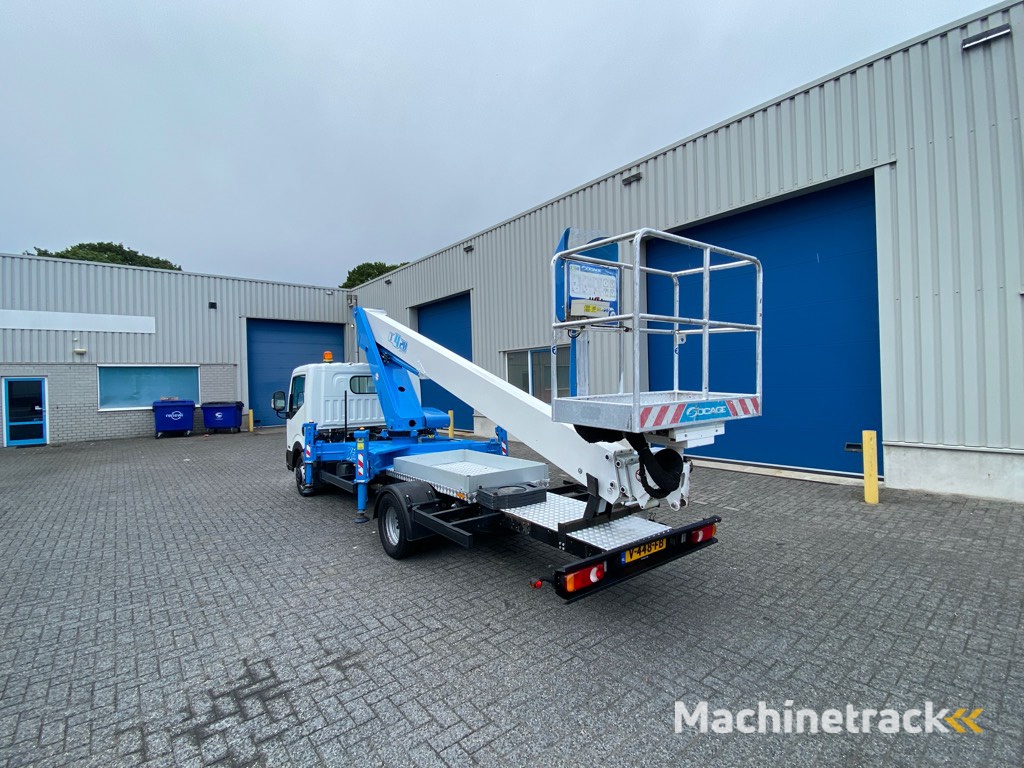 SOCAGE T420, Auto Hoogwerker, Nissan, 20 m.