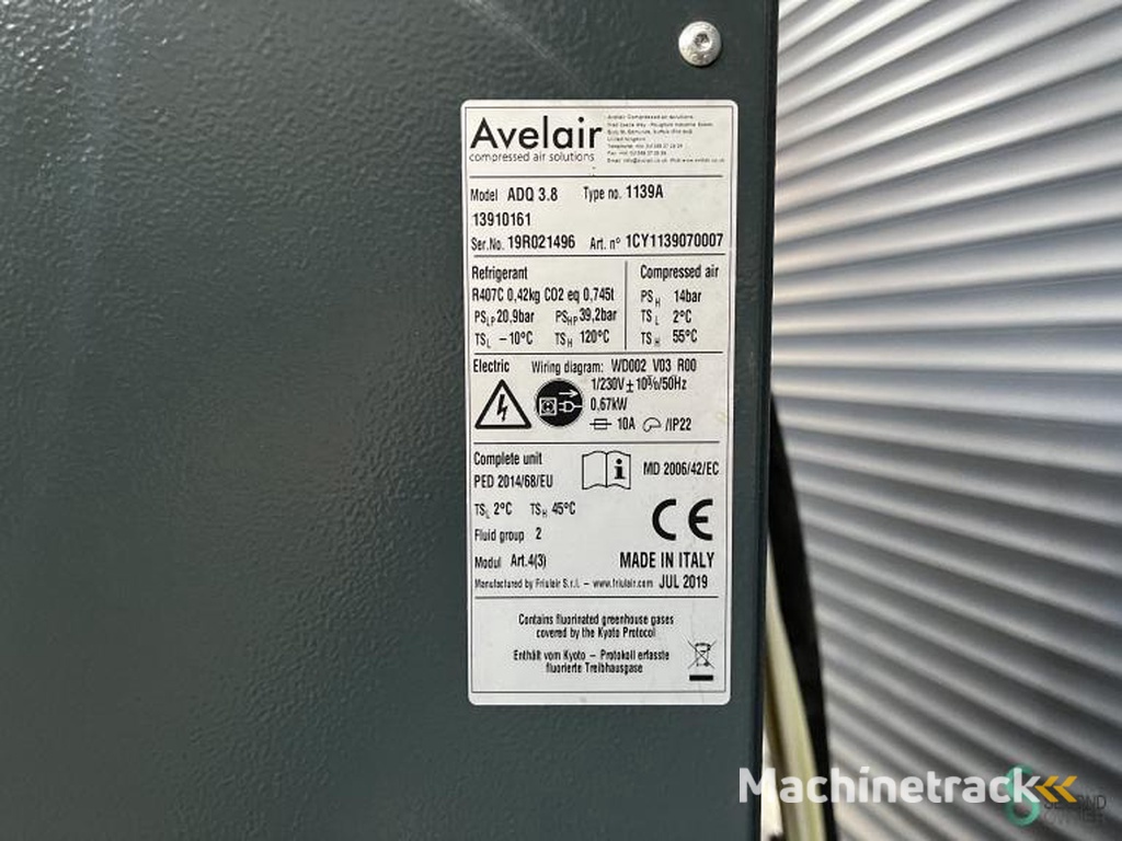 Compressor Avelair VSD-R 22 2019