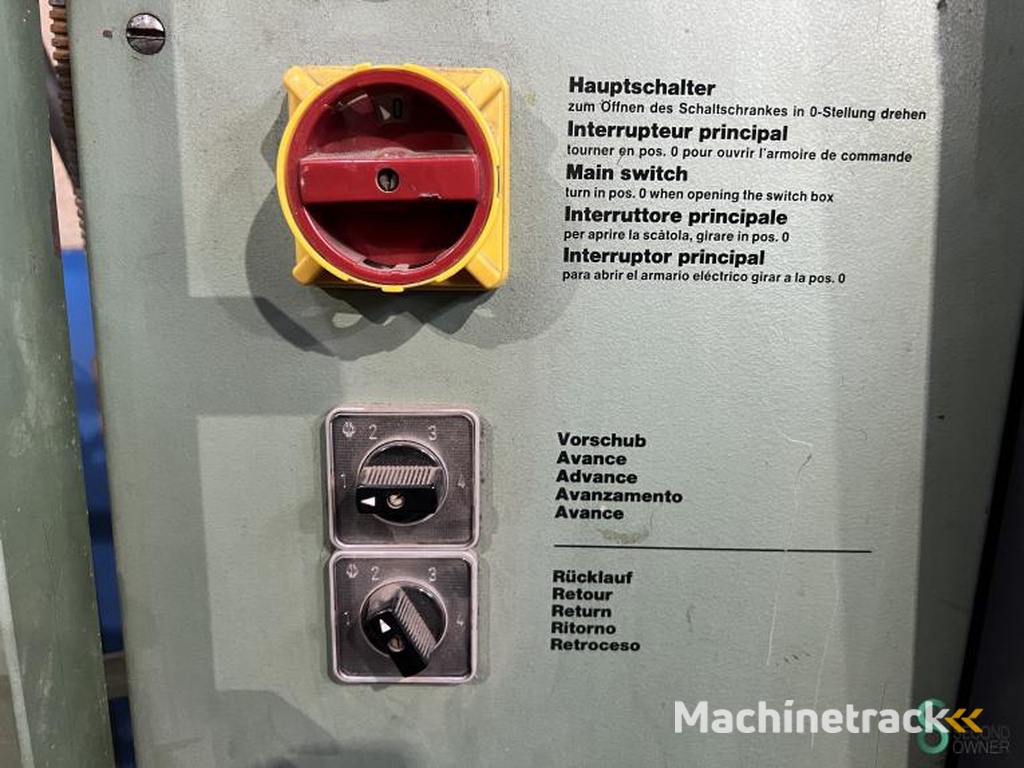 Vertikale Plattensägen Striebig Automat 6220AV 1981