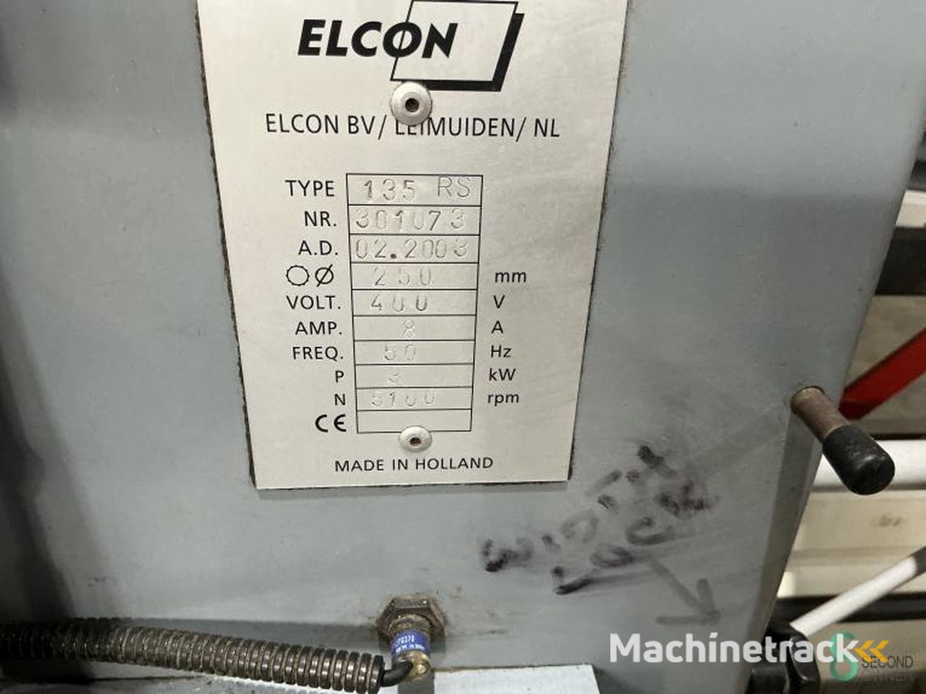 Verticale platenzagen/wandzagen Elcon R 135 2003