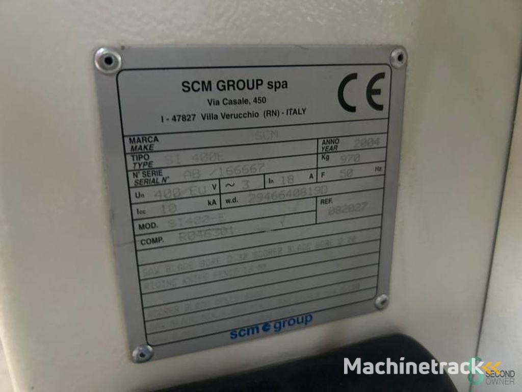 Formaatzagen SCM SI 400 EP Class 2004