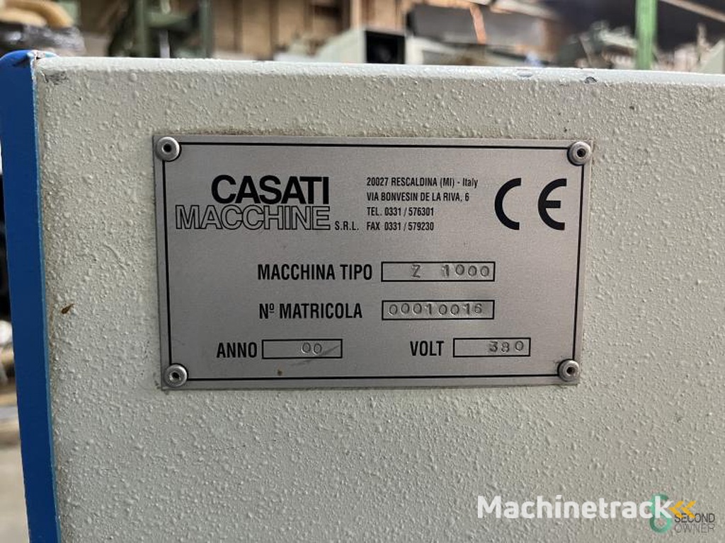 Veneer joining machines Casati Z 1000 2000