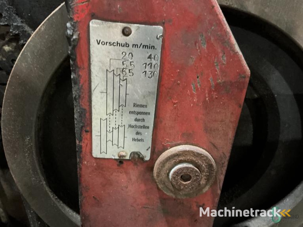 Wide planing machines Kupfermühle Doin-Vuin 860