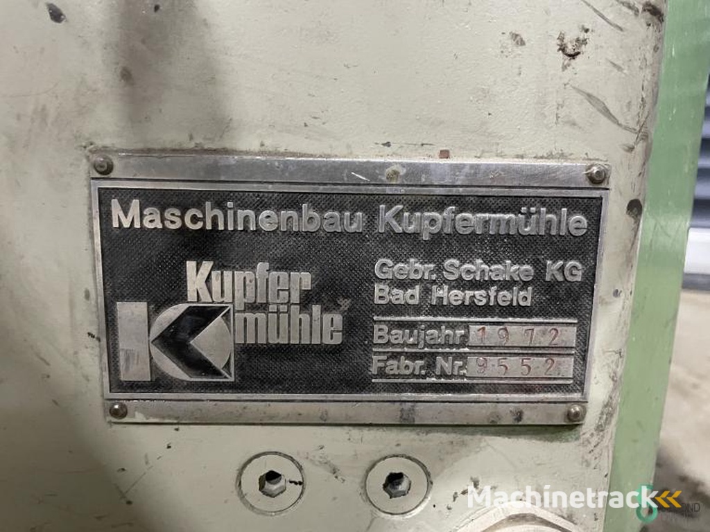 Wide planing machines Kupfermühle Doin-Vuin 605 1972
