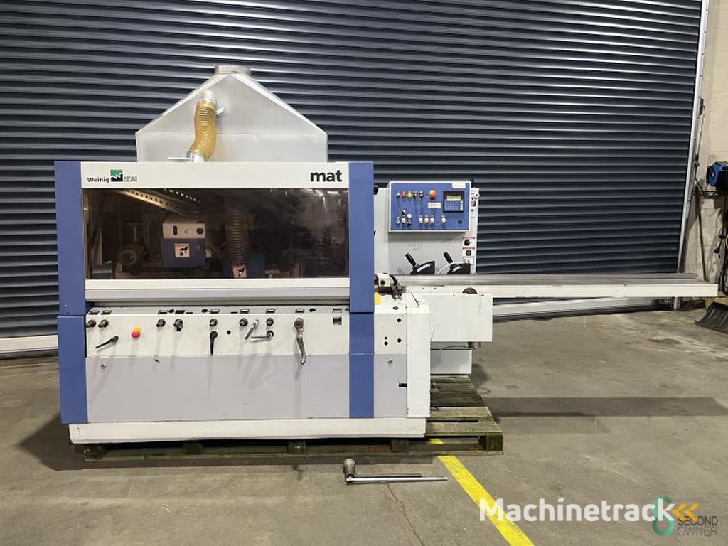 Four sided planers Weinig Variomat 2009