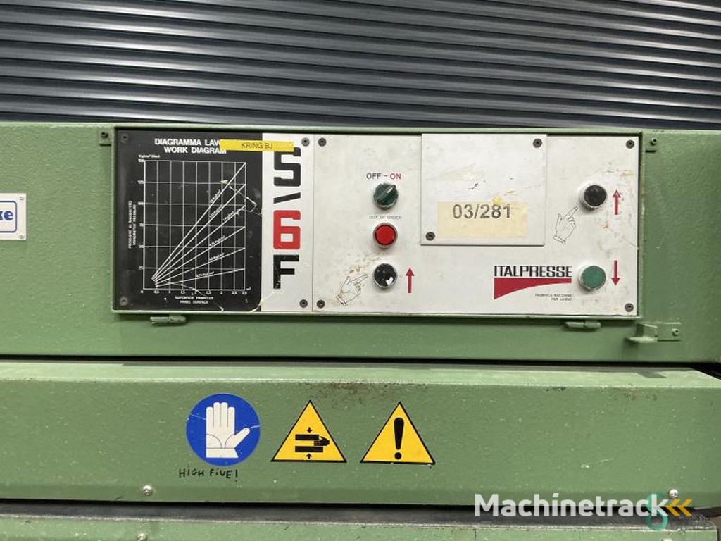 Fineerpersen Italpresse S 6 F 1995