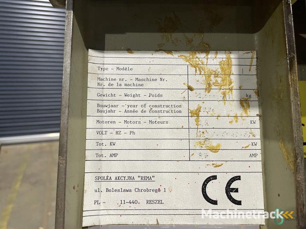 Balkenpersen Rema 1996