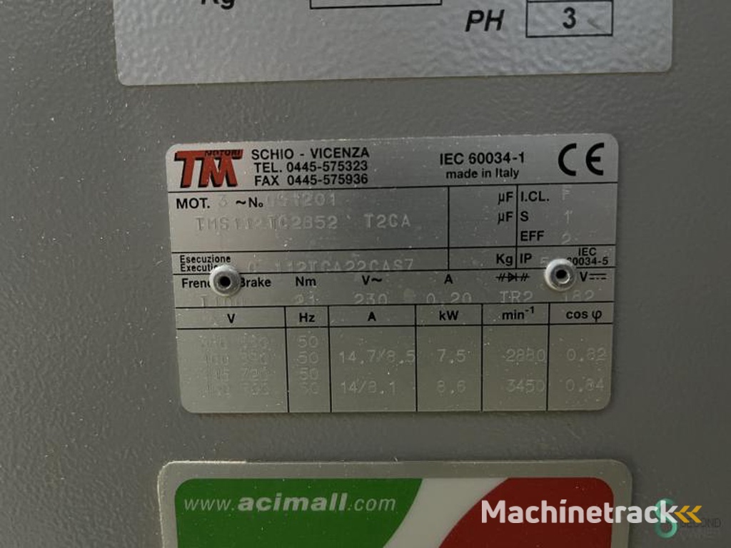 Tafelfrezen/spindelfrezen Casadei F 222L 2006