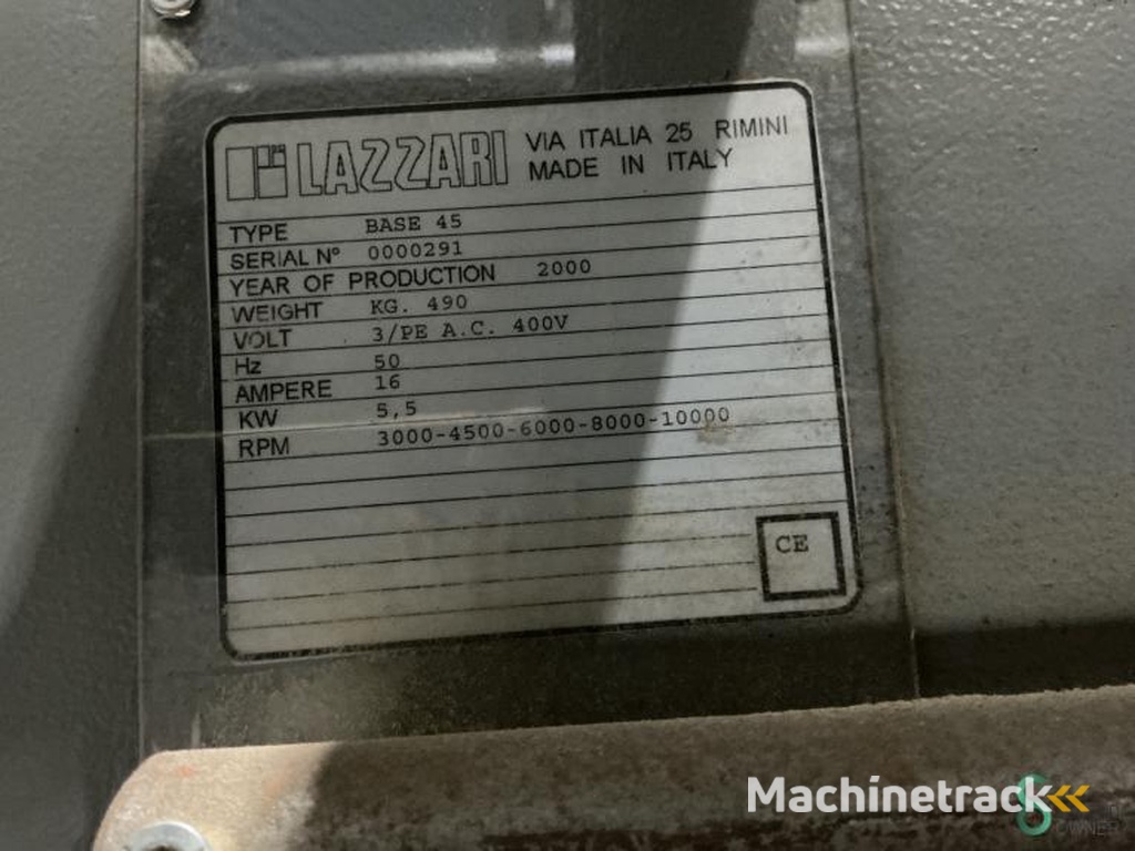 Tafelfrezen/spindelfrezen Lazzari Base 45 2000
