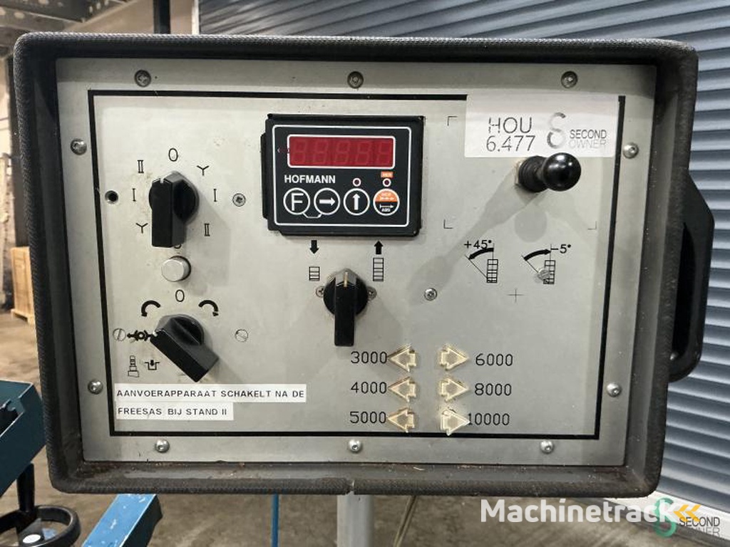 Tafelfrezen/spindelfrezen Hofmann TF 1200 1999