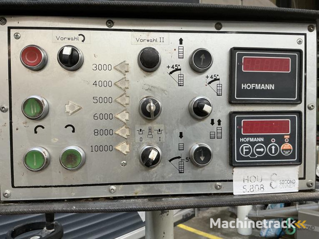 Tafelfrezen/spindelfrezen Hofmann TFS 1200 2001