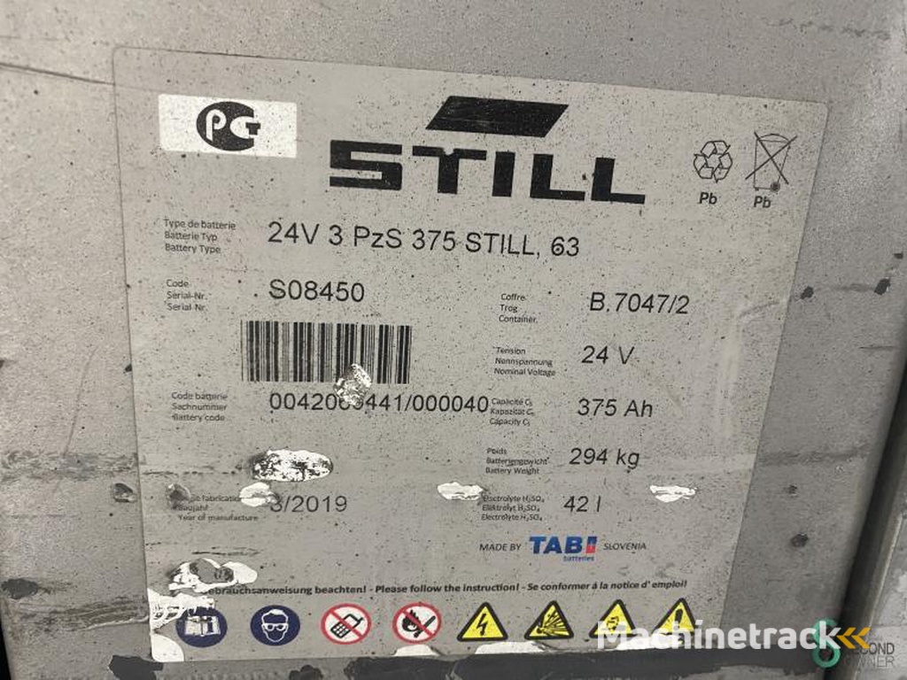 Stapelaars Elektrisch Still EXV14 2019