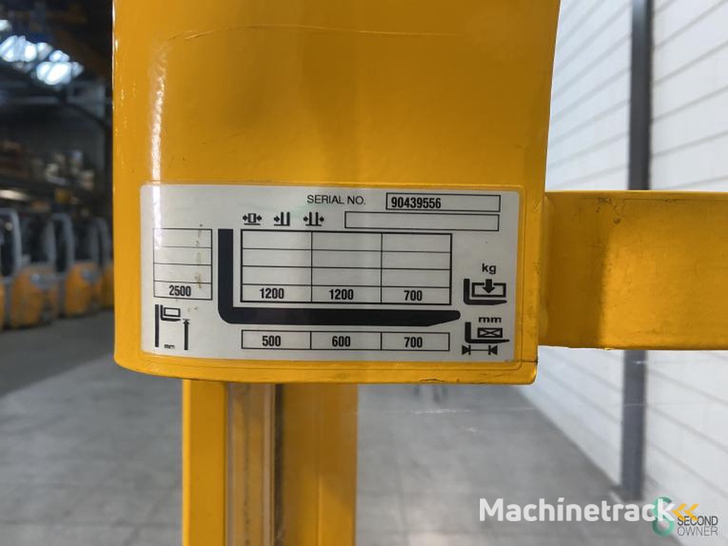 Stapelaars Elektrisch Jungheinrich EJC 112 2013