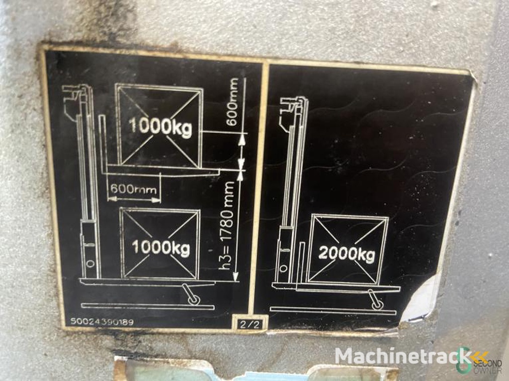 Stapelaars Elektrisch Still EXD-SF20 2012