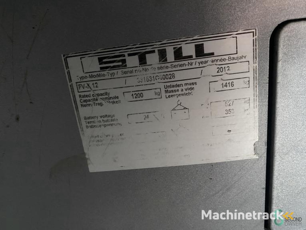 Stapler Elektrisch Still FV-X12 2012