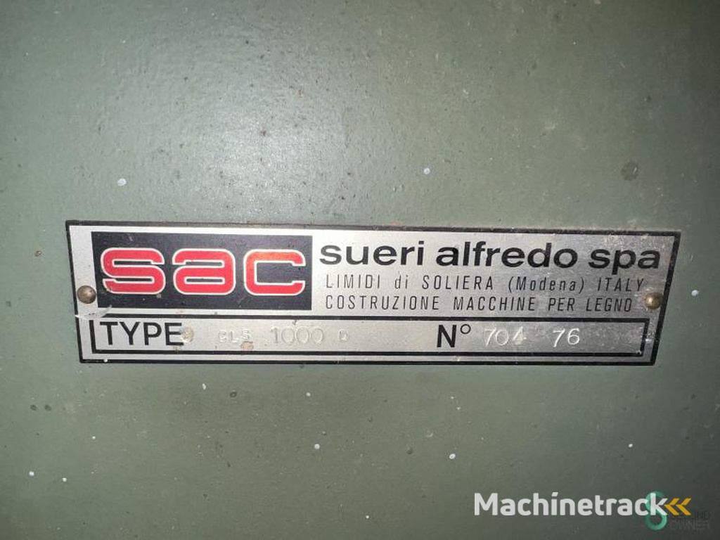 Breitbandschleifmaschinen SAC CLS D 1000