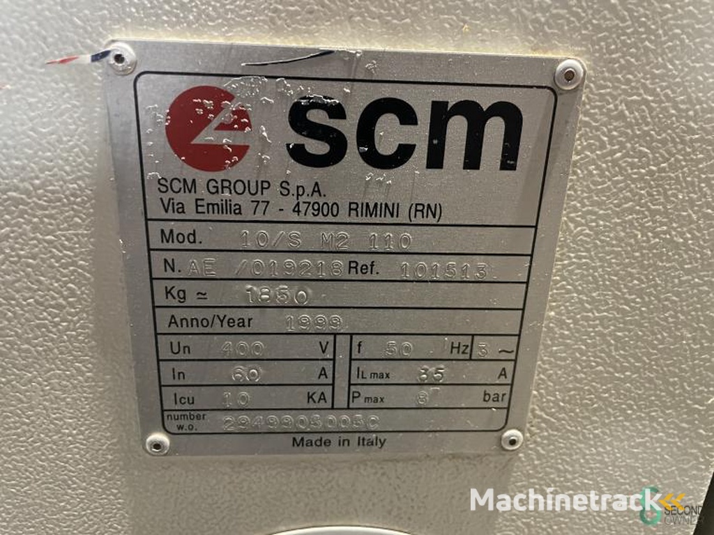 Breitbandschleifmaschinen SCM Sandya 10S
