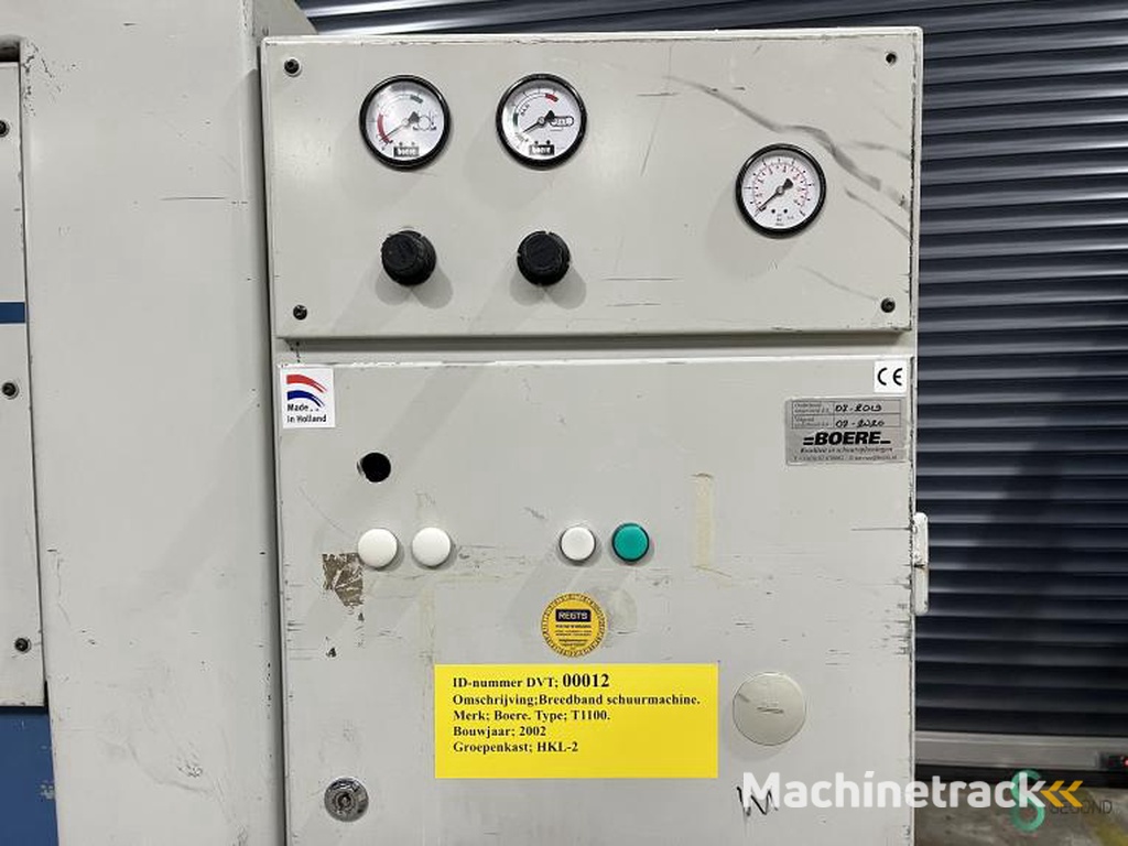 Breitbandschleifmaschinen Boere Elite TKKS + BKKS 1100 2002