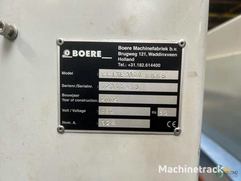 Breitbandschleifmaschinen Boere Elite TKKS + BKKS 1100 2002