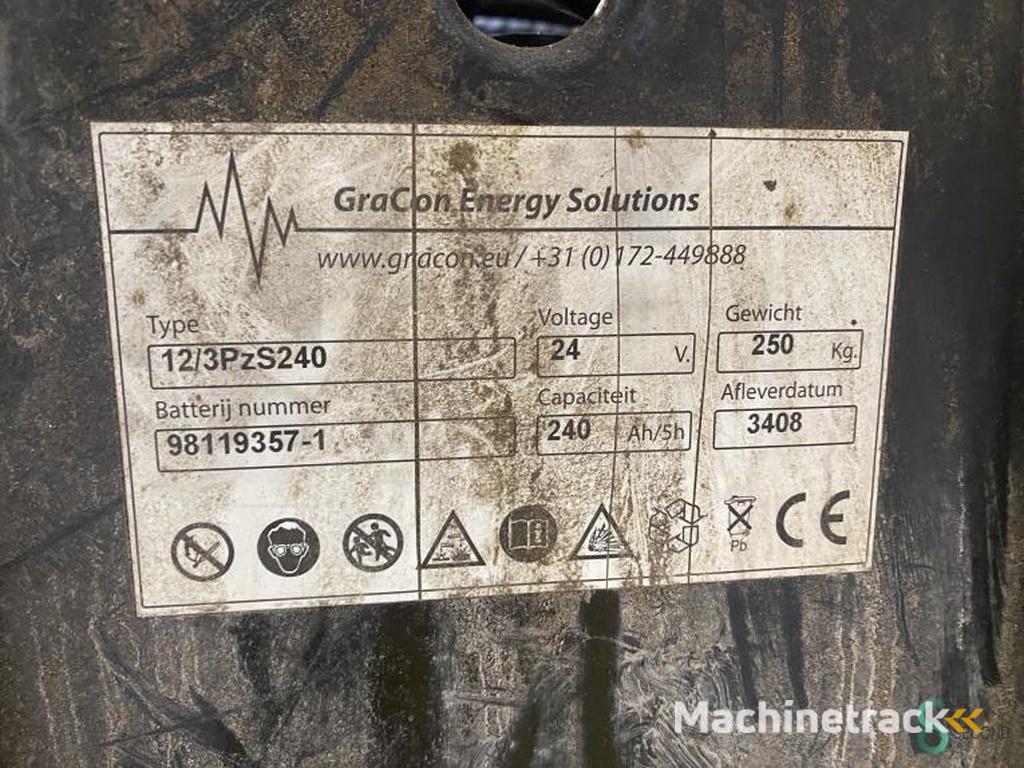 Stapler Elektrisch Komatsu MWS14F 2008