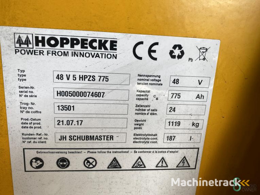 Reachtrucks Elektrisch Jungheinrich ETV Q25 2000