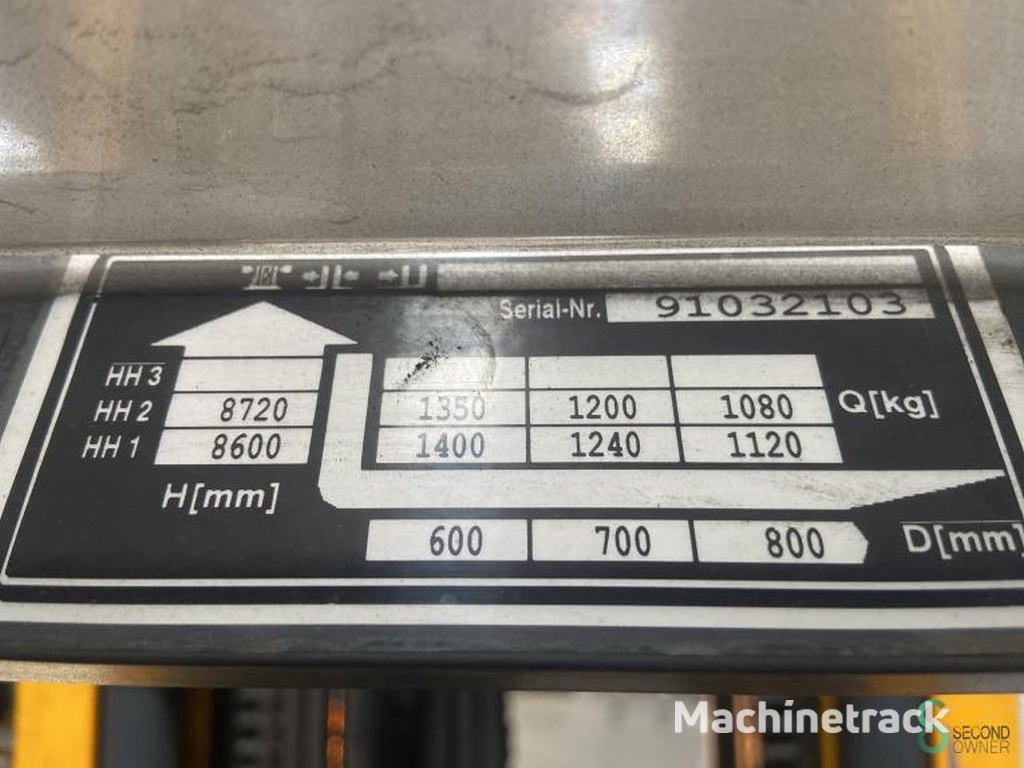 Reachtrucks Elektric Jungheinrich ETV 214 2006
