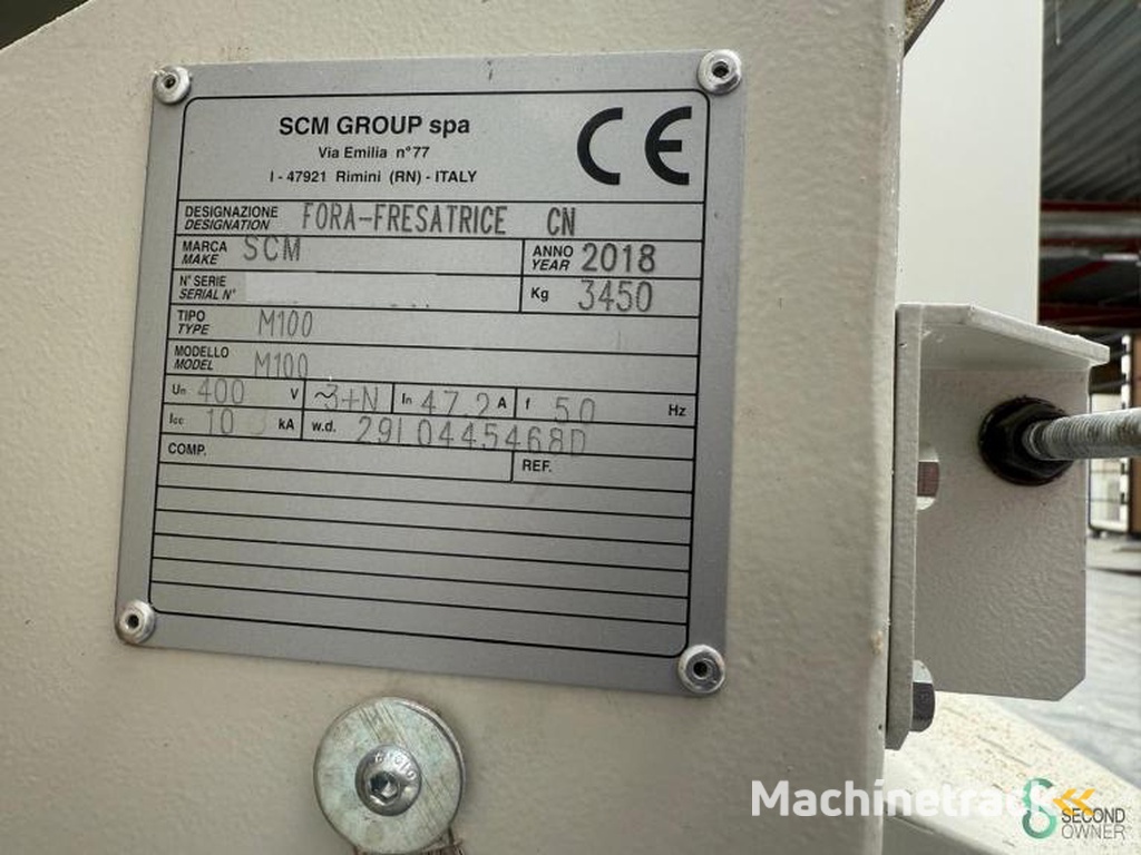 CNC Horizontal Machine centers Morbidelli M100 2018