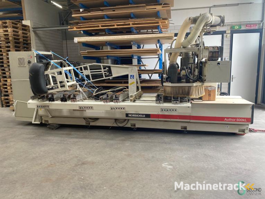 CNC Horizontal Machine centers Morbidelli Author 600 K L 2000