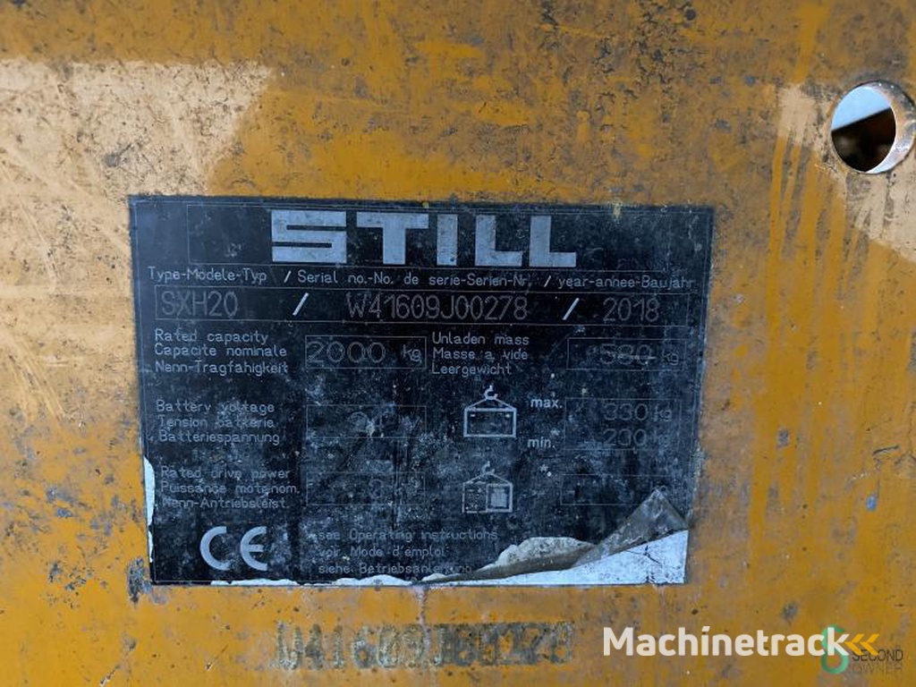 Hubwagen Elektrisch Still SXH20 2019