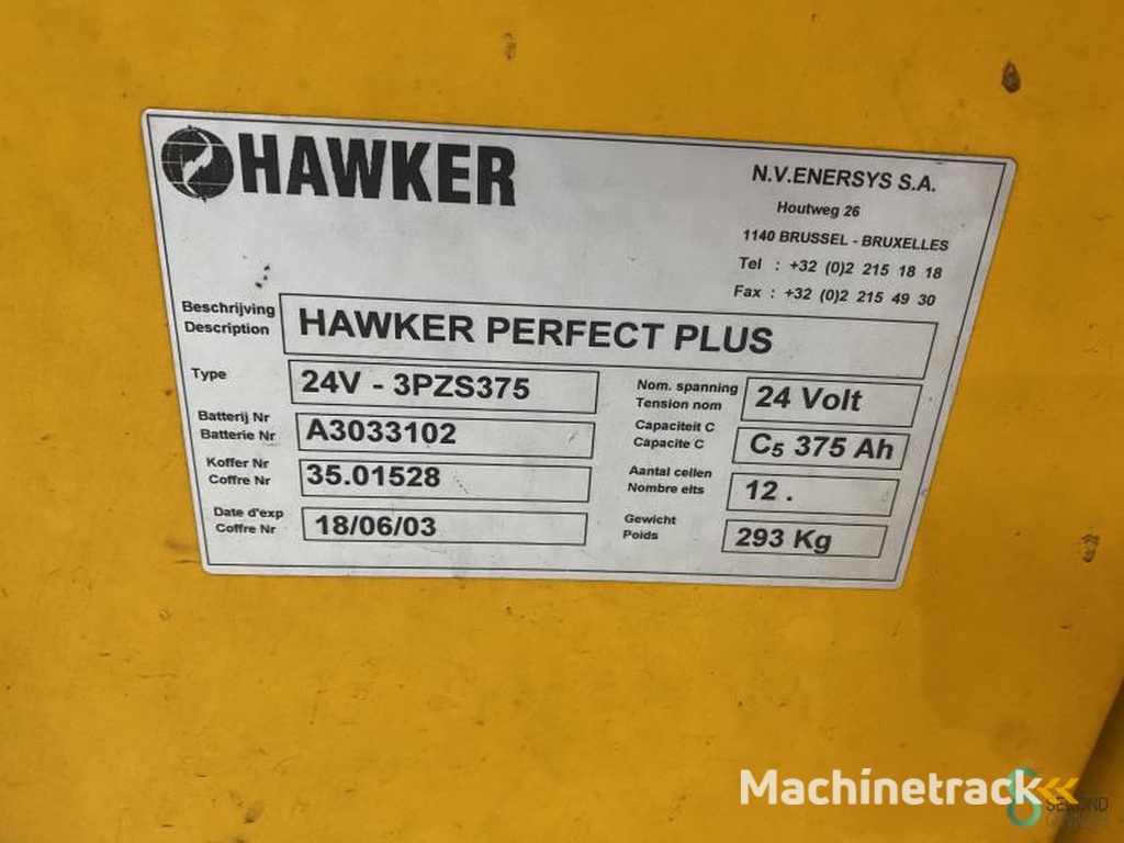 Hubwagen Elektrisch Jungheinrich EJE30 2003