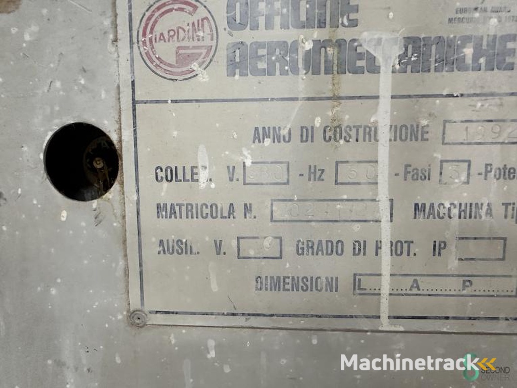 Roller coater Giardina G95/05 1992