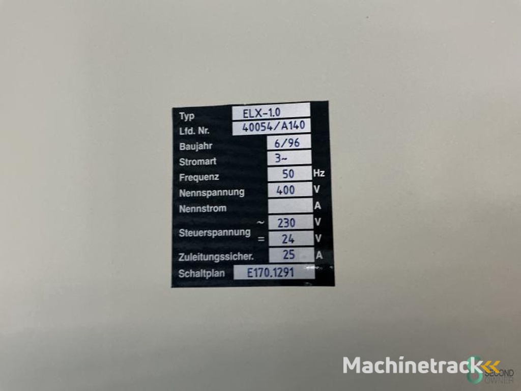 Lakwalsmachines Hymmen ELX 1300 1996