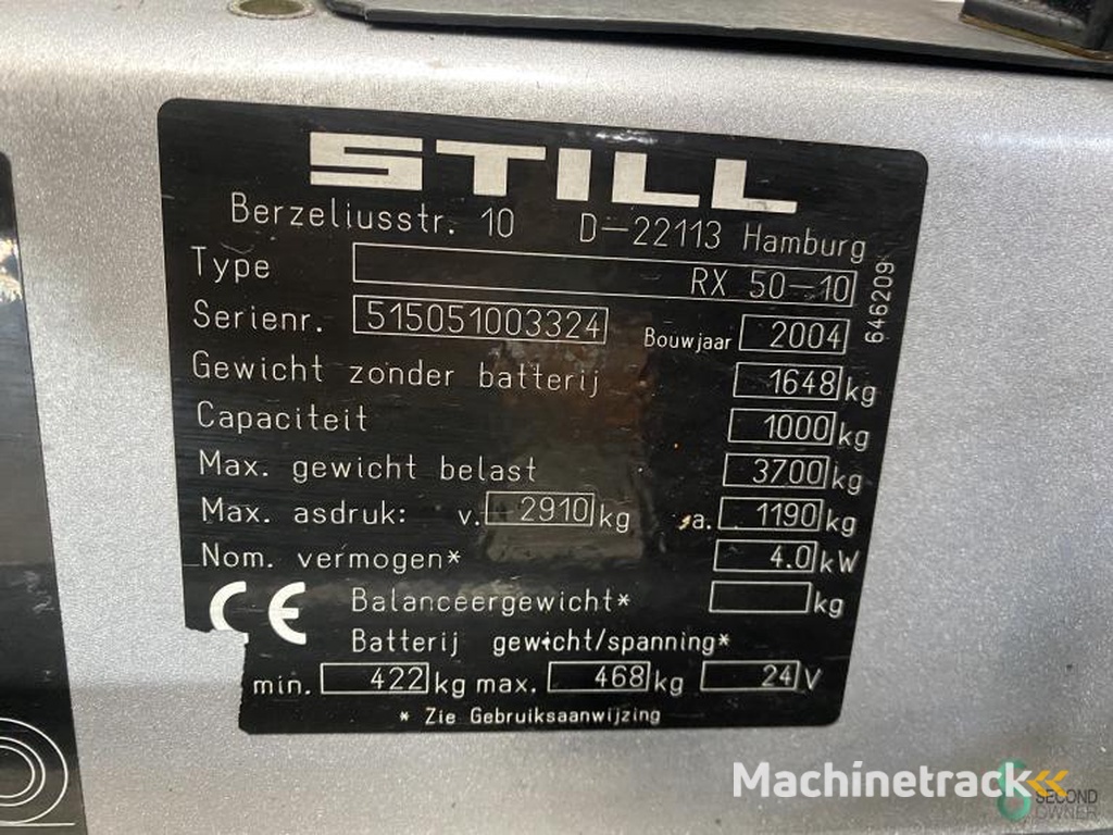 Forklifts Elektric Still RX50-10 2004