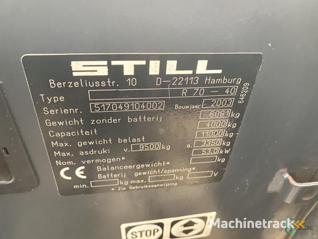 Heftrucks Diesel Still R 70-40 2003