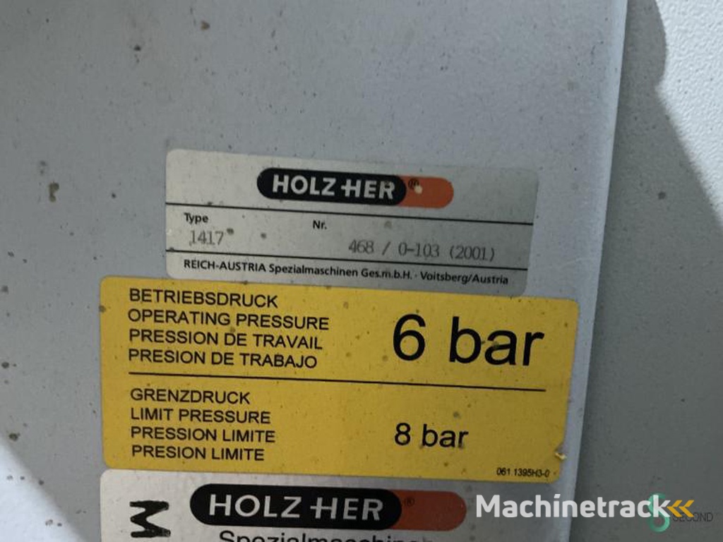 Kantenlijmers Holz-her Sprint 1417 2001