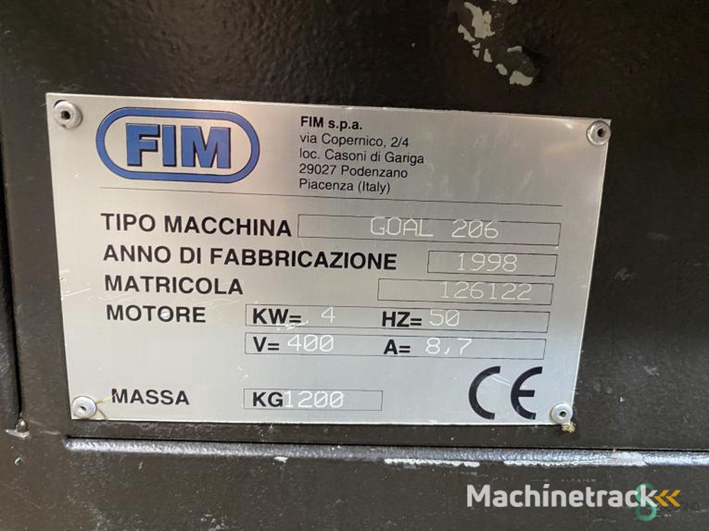 Ausklinkmaschinen FIM GOAL 206 1998
