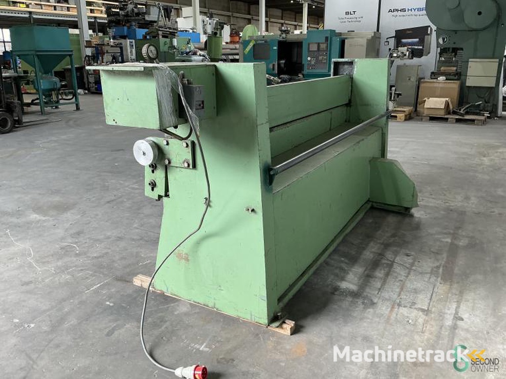 Schwenkbiegemaschinen Ruiter 2500x3mm 1974