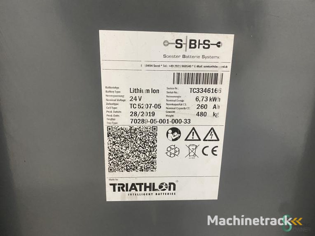 Orderpickers Elektrisch Linde V10-02 2019