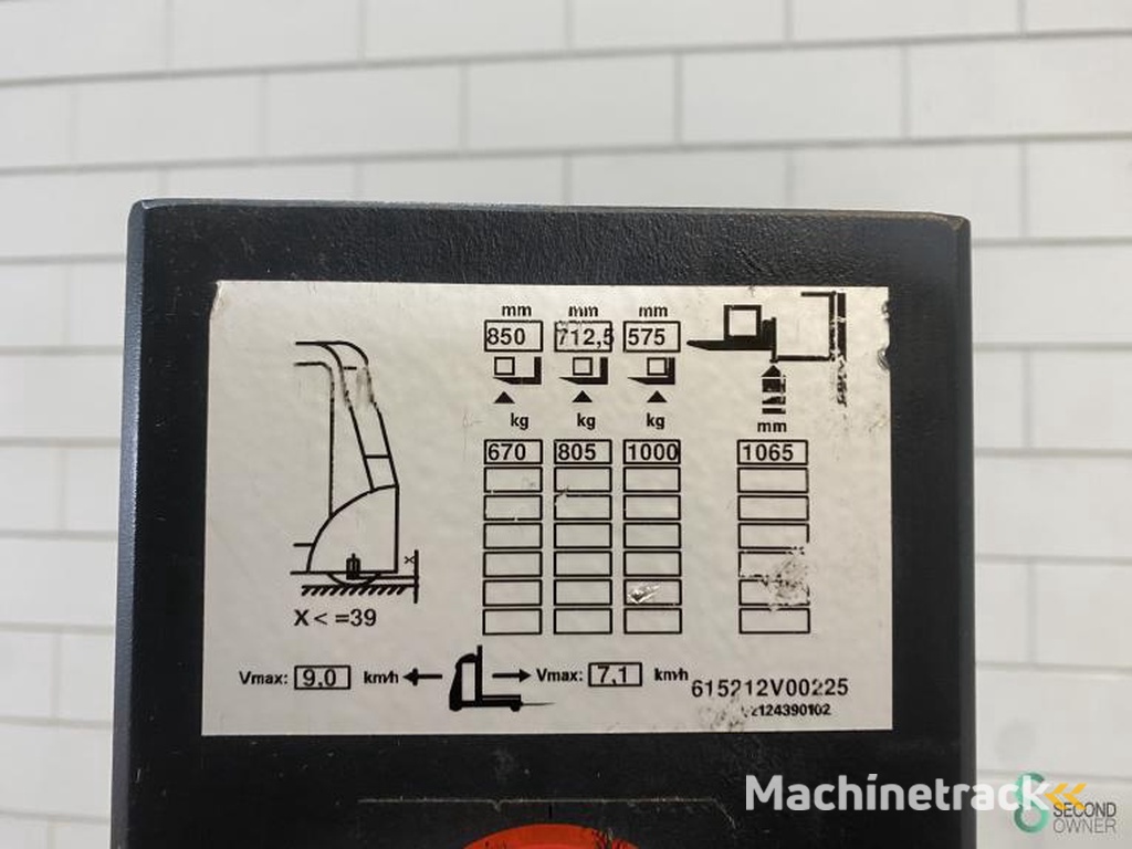 Orderpickers Elektrisch Linde V10-02 2019