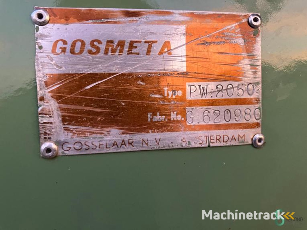 Rundbiegemaschinen Gosmeta PW 2050