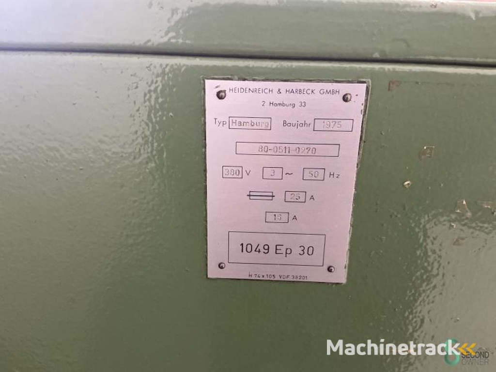 Horizontal lathes VDF 1975