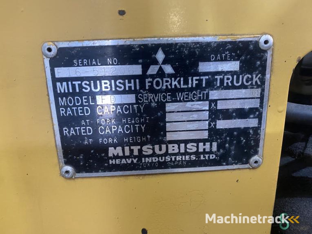 Heftrucks Diesel Mitsubishi FD 15 K