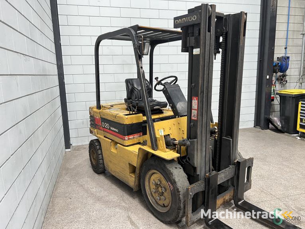 Heftrucks Diesel Daewoo D20-S2 1995